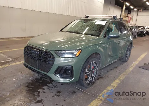 2025 Audi Q5 Prestige 45 Tfsi S Line Quattro S Tronic из США, поврежденный, VIN WA1FAAFY3S2002935